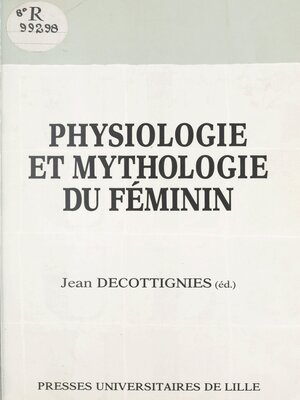 cover image of Physiologie et mythologie du féminin